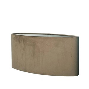 Lampenkap Ovaal Velvet  Brown 40cm