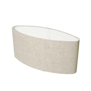 Lampenkap Ovaal Vlaslinnen 35cm
