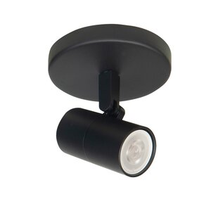 Spot Piccolo Zwart GU10 mini 35mm  1-Lichts