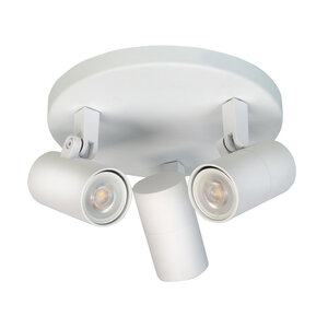 Spot Piccolo Wit GU10 mini 35mm  3-Lichts Ø 17cm