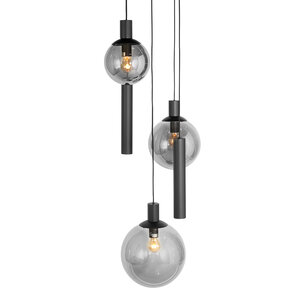 Hanglamp Bollique Zwart 3800ZW +