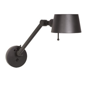 Wandlamp Sovrano Zwart 1 Lichts