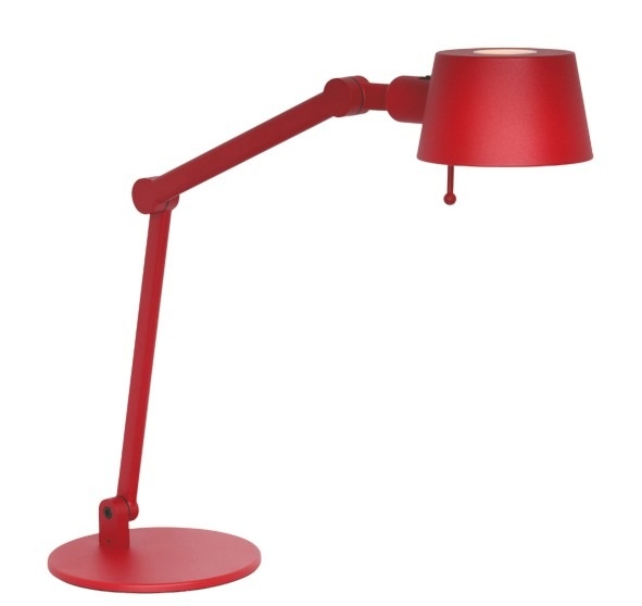 Tafellamp Sovrano Rood 1 Lichts