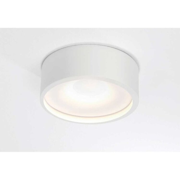 Artdelight Plafondlamp Orlando Wit Ø 14cm