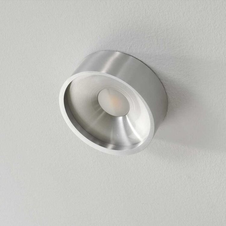 Artdelight Plafondlamp Orlando Aluminium Ø 14cm