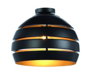 Freelight Plafondlamp Djarin Mat Zwart &amp; Goud Ø 40cm