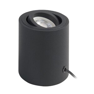 Tafellamp Rebel Zwart Rond Ø 8cm excl. lichtbron