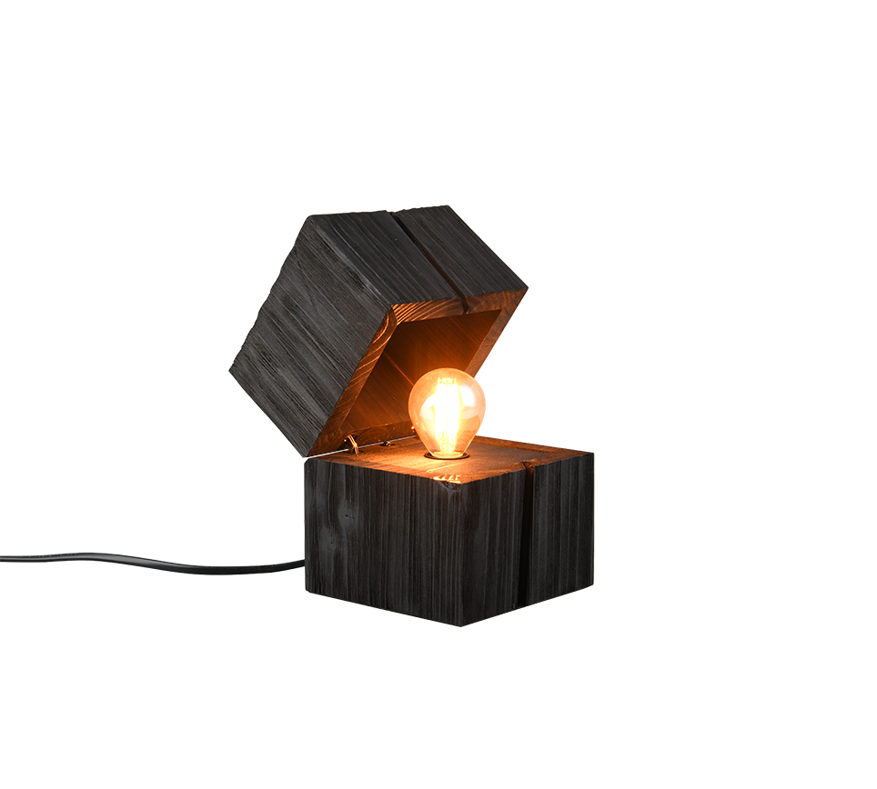 Tafellamp Treasure Zwart incl. 1x E14 LED 2Watt