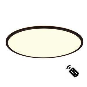 Plafondlamp Scott Zwart Ø 50cm Incl. Afstandsbediening