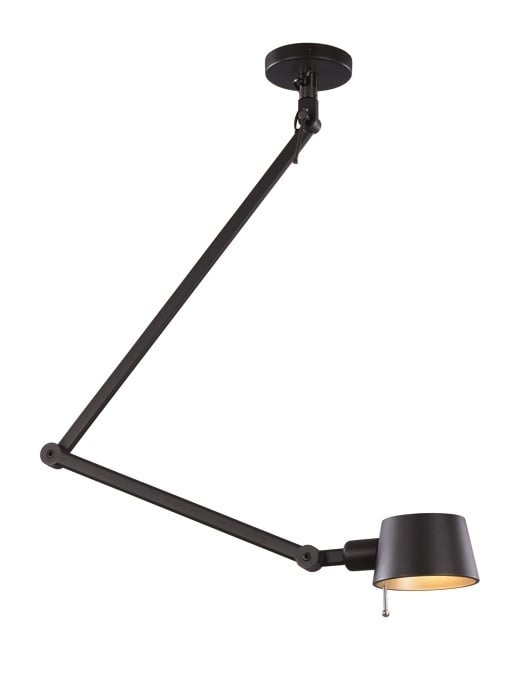 Hanglamp Sovrano Zwart 1 Lichts E27