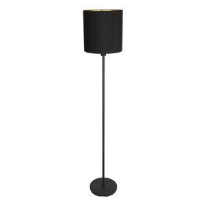 Vloerlamp Noor Zwart - Goud 160cm