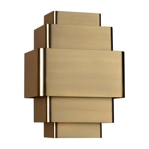 Wandlamp Layers Brons 27.5 x 20cm excl. 3 x G9 Lichtbron