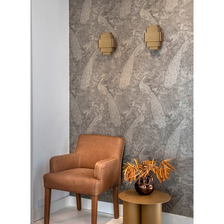 Artdelight Wandlamp Layers Brons Up & Down 27.5 x 20cm excl. 3 x G9 Lichtbron