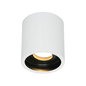 Opbouwspot Pélite Wit Ø 8.5cm - GU10 +++++++++