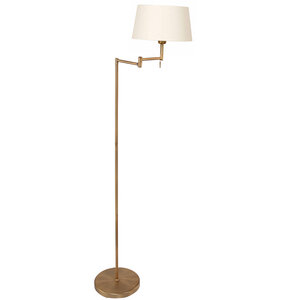 Vloerlamp Bella Brons Lampenkap Ø 30cm Crème E27 Fitting