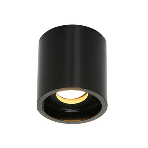 Opbouwspot Pélite Zwart Ø 8.5cm - GU10 Fitting