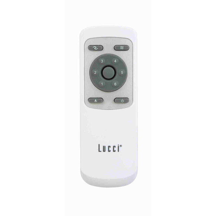 Lucci Air Plafondventilator Bali Wit incl. 18Watt Led Ø 132cm