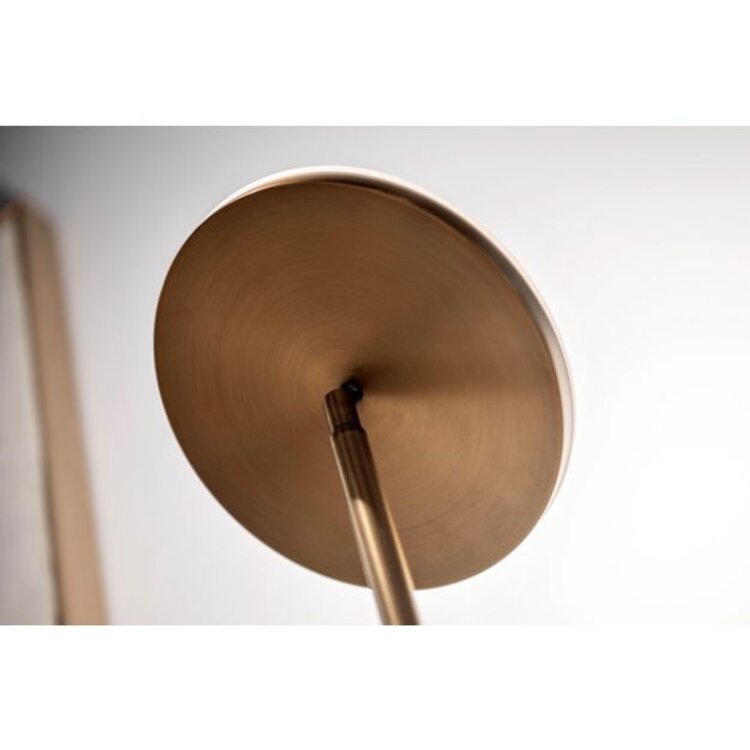 Artdelight Vloerlamp Novara LED brons 2700k 1700lm Incl. Dimmer 18Watt