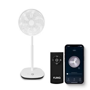 Smart Ventilator Breeze Wit incl. Afstandsbediening & App