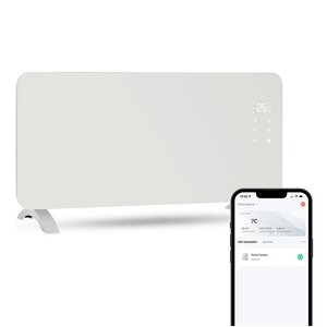 Smart Paneel Verwarmer Wit 2000W incl. Wifi