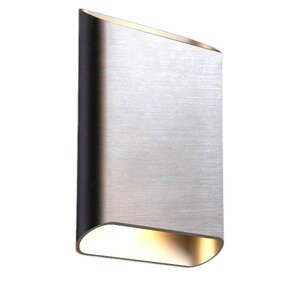 Wandlamp Diaz-L Gun Metal Led 2 x 6Watt