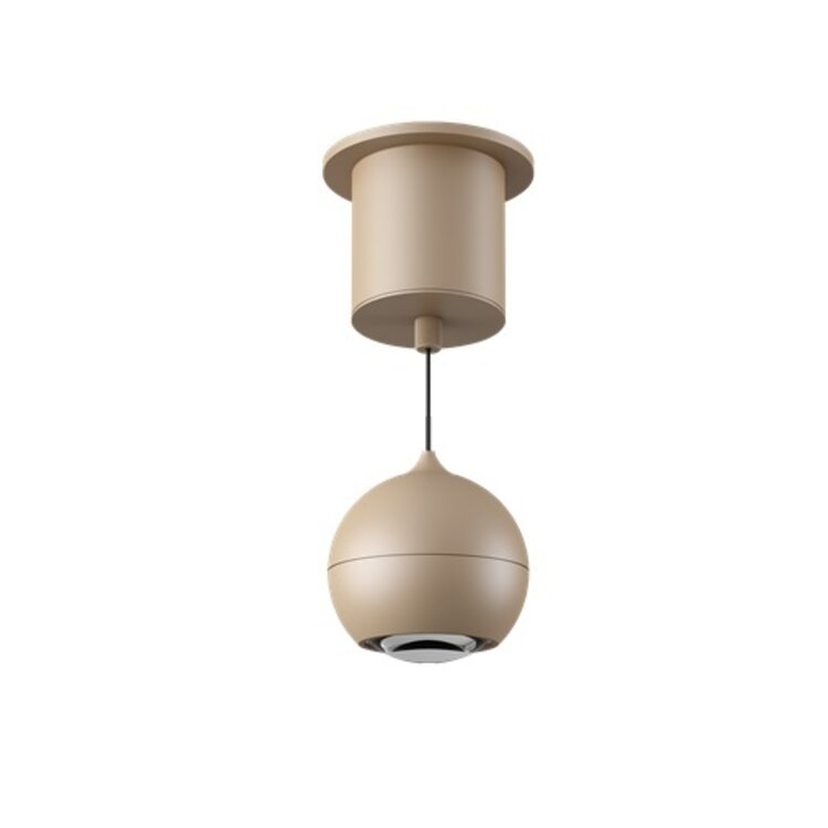 Artdelight Hanglamp Miami Champagne Ø 10cm Incl. Comfortlift