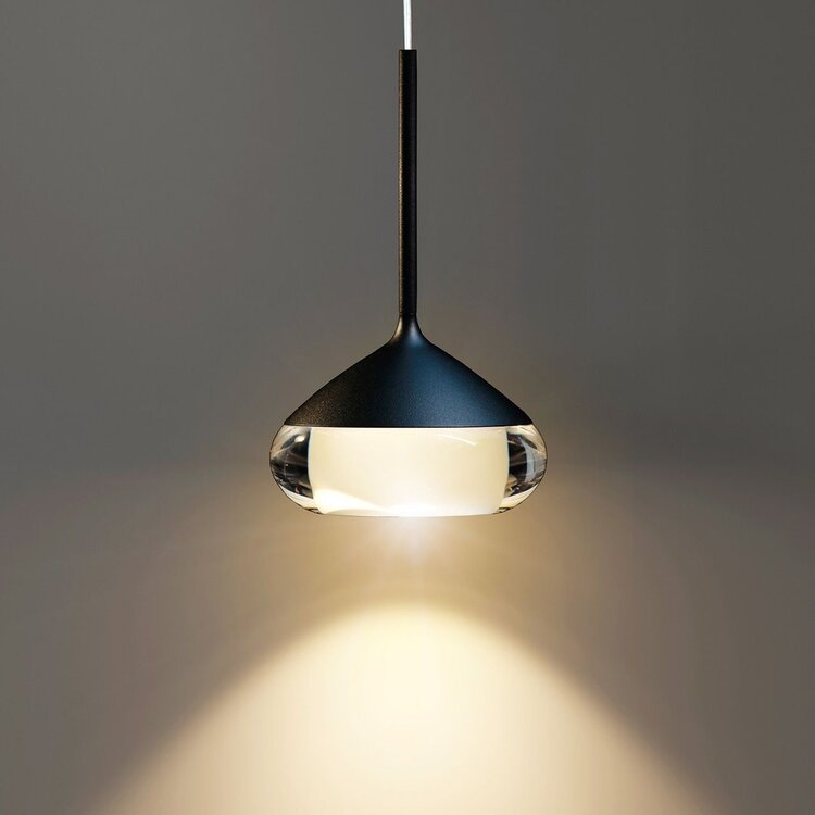 Artdelight Hanglamp Phoenix Zwart 7W Dimbare Led Ø 11.6cm