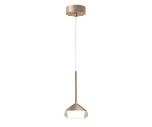 Artdelight Hanglamp Phoenix Chamagne 7W Dimbare Led Ø 11.6cm