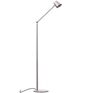 Vloerlamp Triëste Zilver 5Watt incl. 3 Step-Dimmer