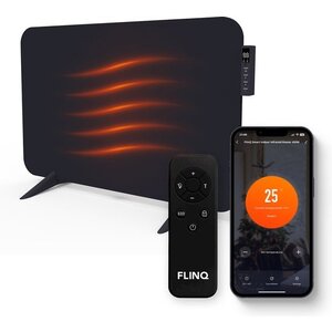 Smart Infrarood Verwarming 450W Zwart