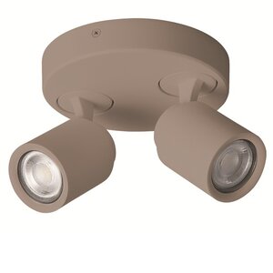 Spot Razza Crème 2 lichts  GU10