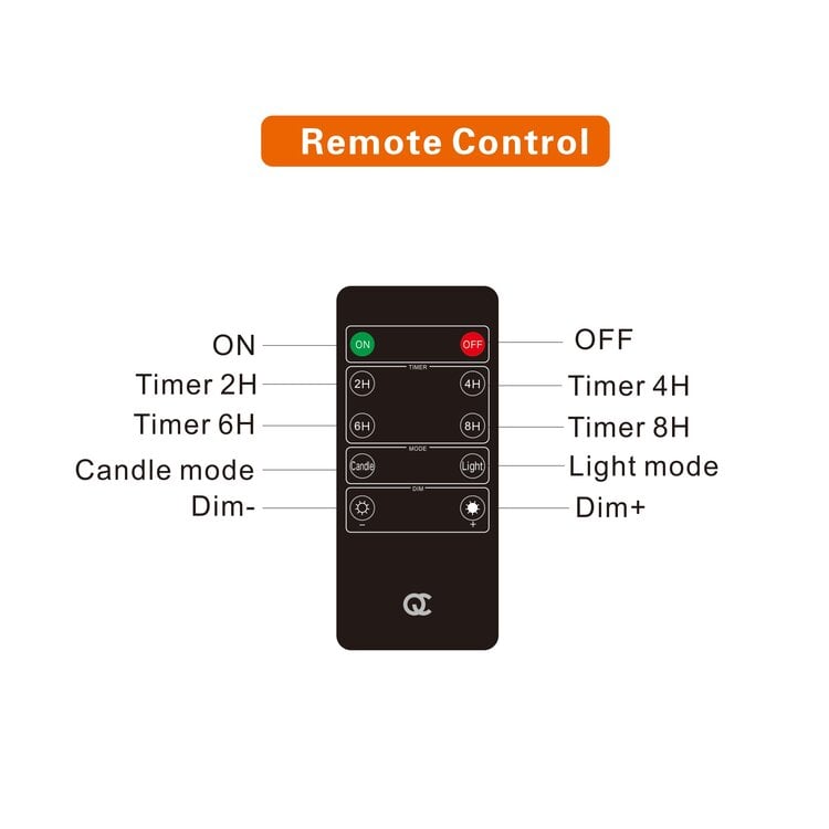 Oplaadbare LED Kaarsen Taupe met Bewegende Vlam Incl. Afstandsbediening  3 Stuks