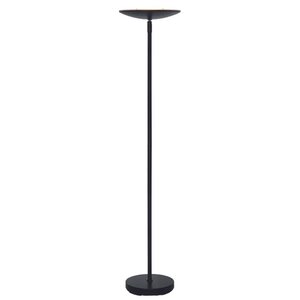 Vloerlamp Up Led Zwart incl. Dimmer