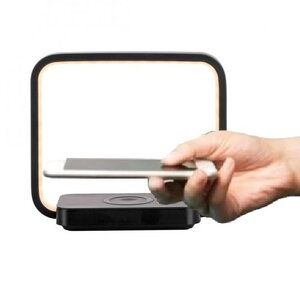 Tafellamp Omari Zwart 3 Step Touch-dimmer