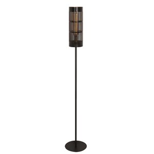 Vloerlamp Scarico Zwart Goud H 175 cm