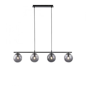 Hanglamp Big Widow Zwart 4 Lichts E14  1Mtr