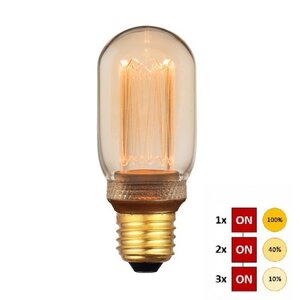 Led Lamp Gold Ø 40mm 4.3 Watt incl. Dimmer