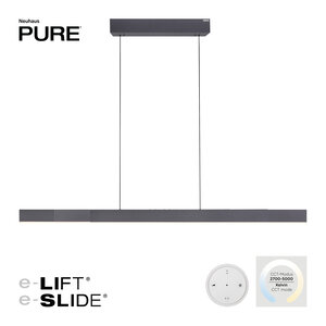 Hanglamp PURE MOTO-RISE e-Slide & e-Lift Black