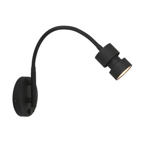Wandlamp Natasja Zwart Flex 4.9 Watt GU10