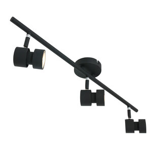 Spot Natasja Zwart 3 x 4.9 Watt GU10