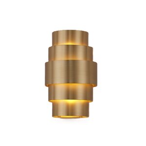 Wandlamp Rolls Brons 2 x G9 fitting Hoogte 22cm