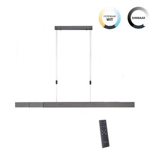Neuhaus PURE® Hanglamp PURE MOTO e-Slide Grey LED L 120-200cm