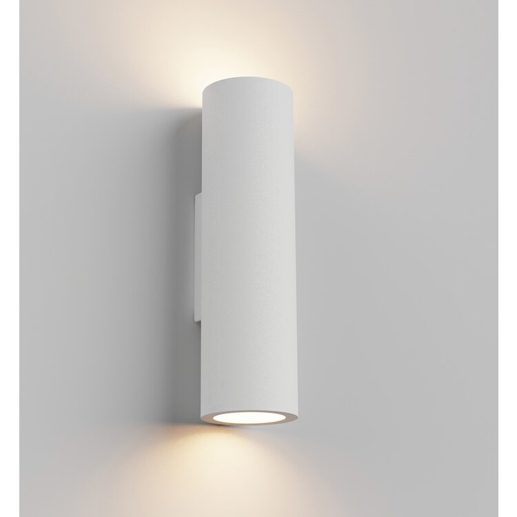 Artdelight Wandlamp Gips  Brest Wit  2 Lichts GU10 Up & Down