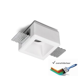 Artdelight Inbouwspot Vierkant Gipsy Mini Verdiept GU10