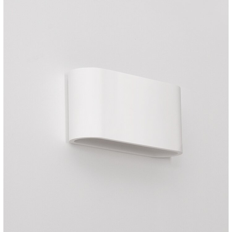 Artdelight Wandlamp Gips Lille Wit 2 Lichts