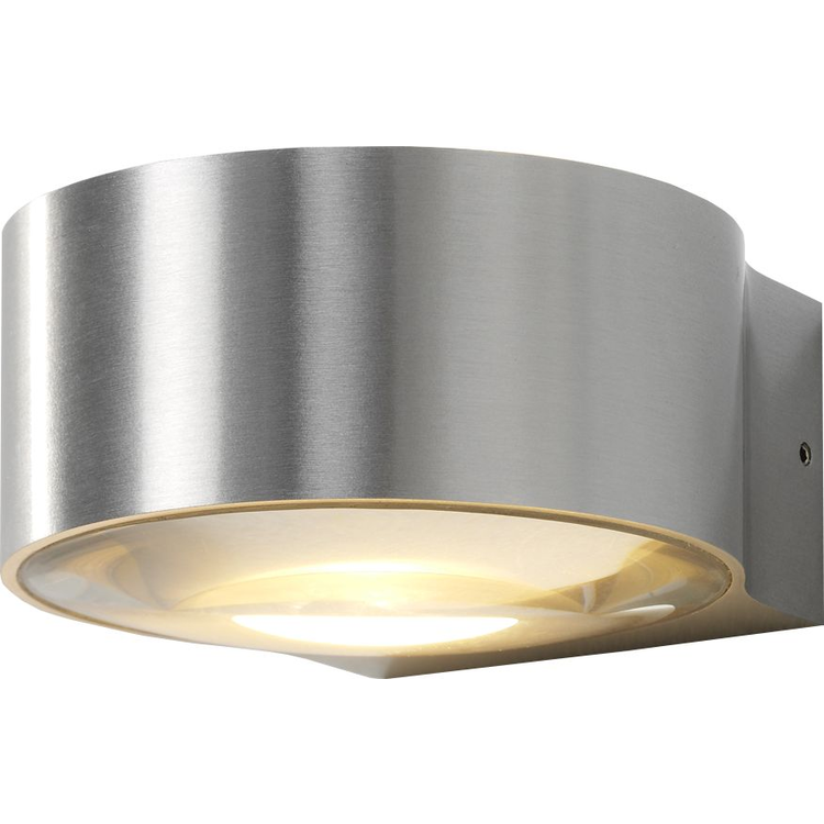 Artdelight Wandlamp Hudson Aluminium 2 x 4 Watt IP54