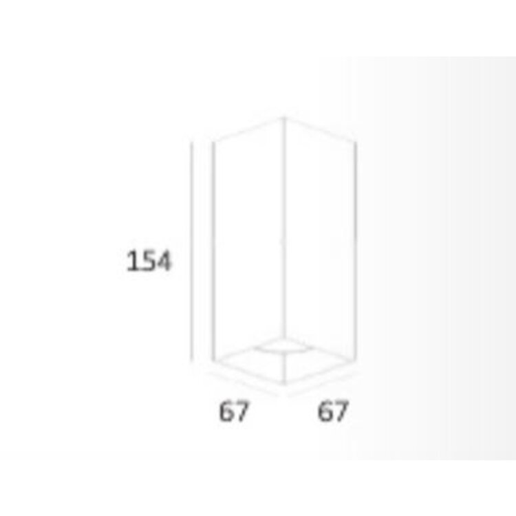 Artdelight Wandlamp Dante 2 Zwart-Goud GU10