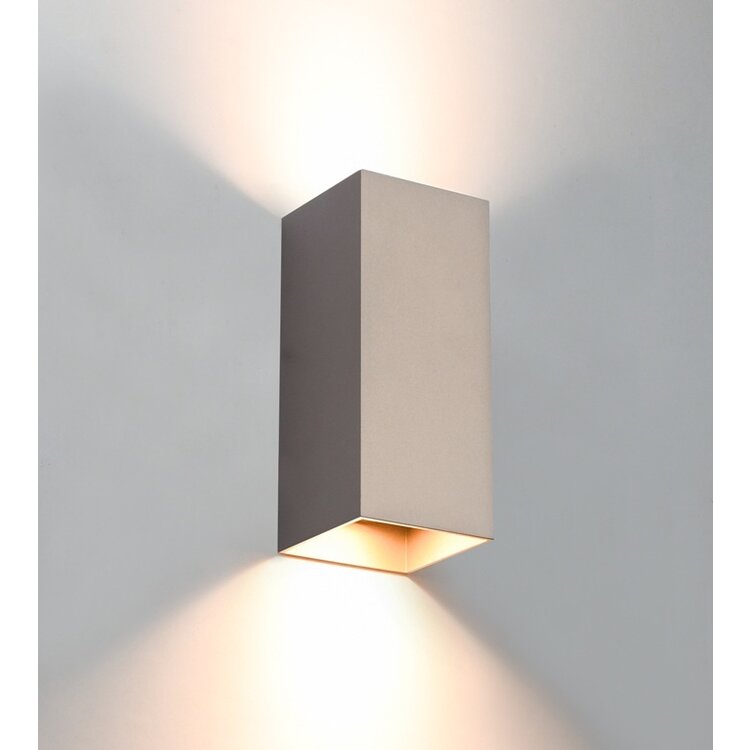 Artdelight Wandlamp Dante 2 Champagne GU10