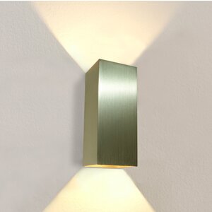 Wandlamp Dante 2 XL Mat Goud GU10