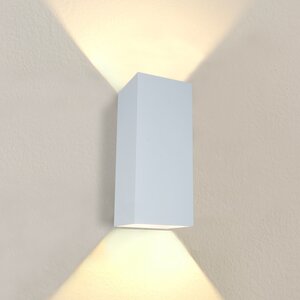 Wandlamp Dante 2 XL Wit GU10
